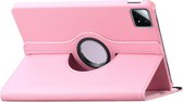 iMoshion Tablet Hoes Geschikt voor Xiaomi Pad 6S Pro 12.4 - iMoshion 360° Draaibare Bookcase - Roze