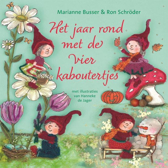 Het jaar rond met de vier kaboutertjes - cover