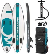 Bol.com Watrflag Wave Rider 7'3 Set - 220 cm - Opblaasbaar Surf - Bodyboard aanbieding
