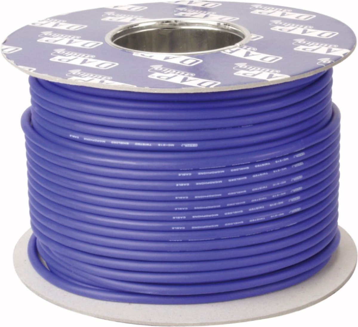 DAP Audio DAP MC-226U microfoon kabel blauw, dubbele isolatie, 100 meter op rol Home entertainment - Accessoires