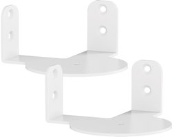 Muurbeugel set voor Sonos Era 100 - 2 stuks - Hoekmontage - Wit