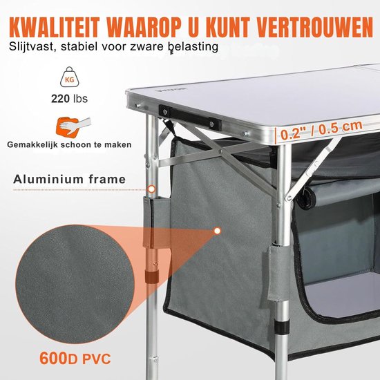 Vind campingkeuken op - april 2026