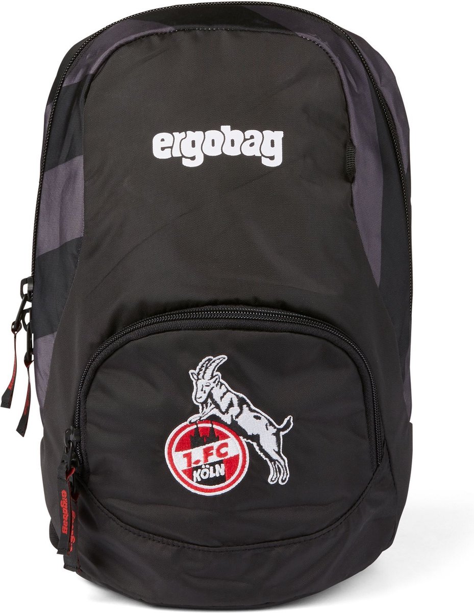 ergobag Vrije tijd rugzak Rugzak Ease Backpack 6L Domstürmbär Zwart