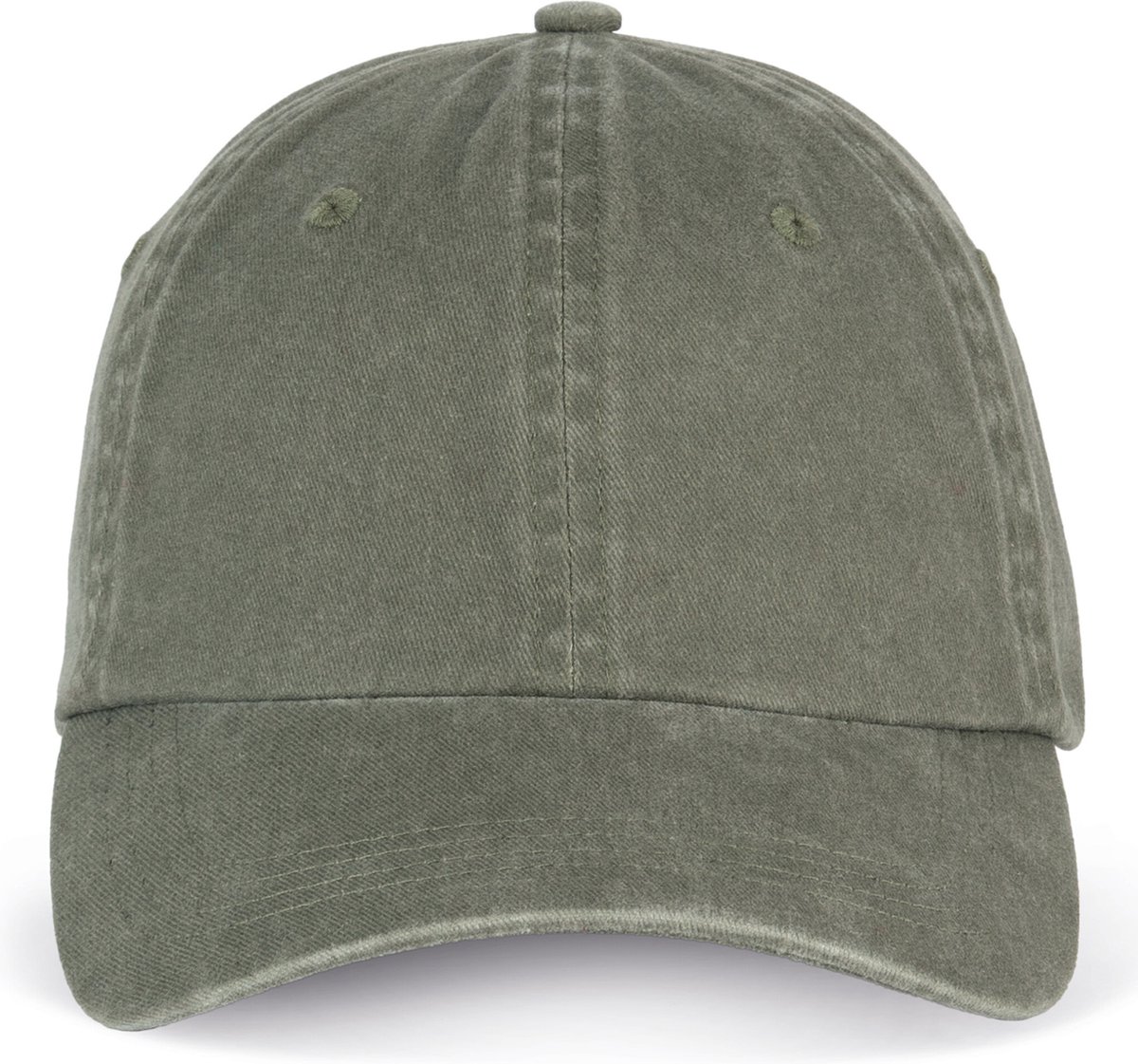 Native Spirit Ecologische en verwassen pet uniseks NS040 - Washed Organic Khaki - One size