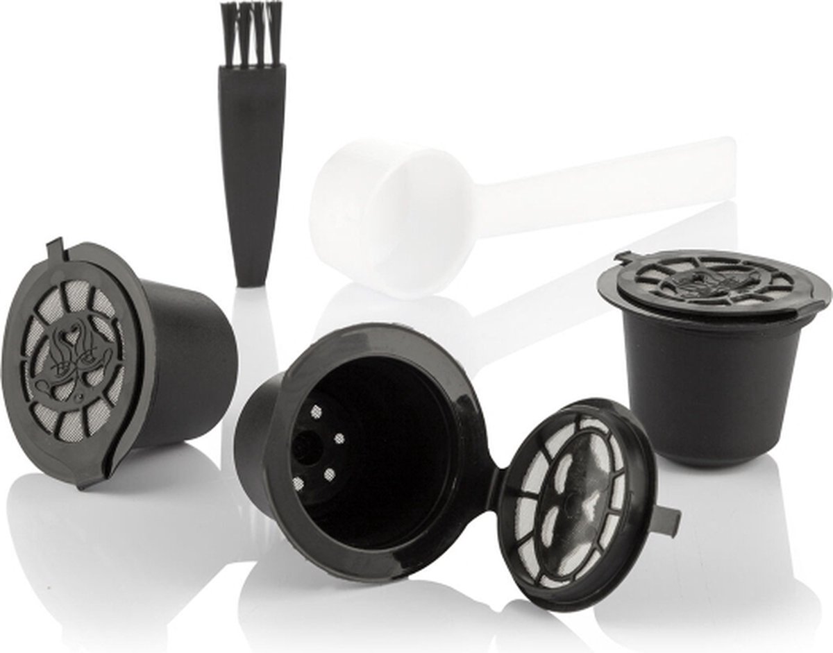 Innovagoods - Recoff - Herbruikbare koffiecapsules - Set van 3 — cadeau in Kookcadeaus - foto 7