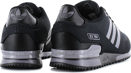 adidas Originals ZX 750 WV WOVEN - Heren Sneakers Schoenen Zwart