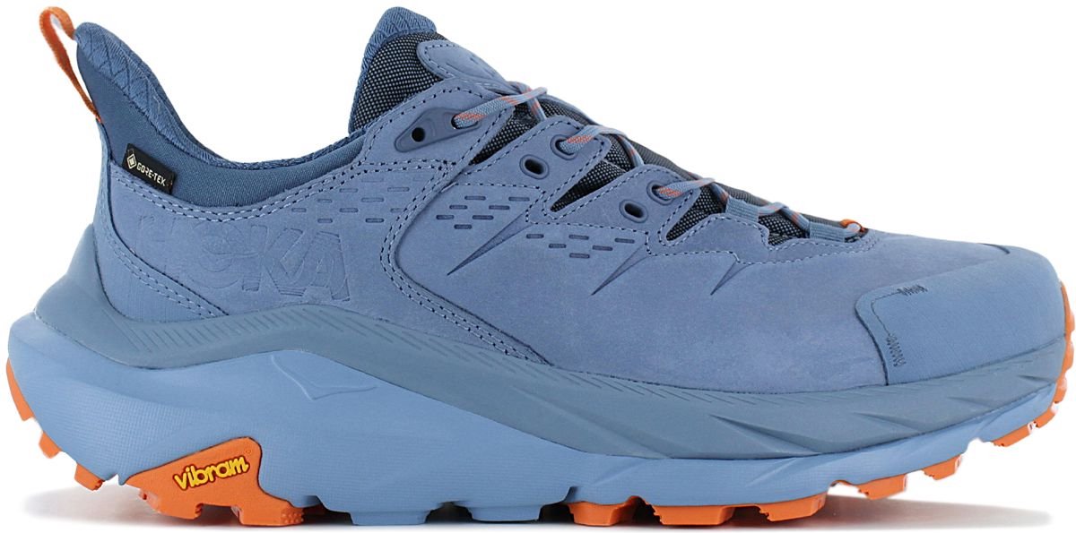 HOKA One One Kaha 2 Low GTX GORE-TEX Heren Wandelschoenen Leer 1123190-BHD 1/3 Blauw