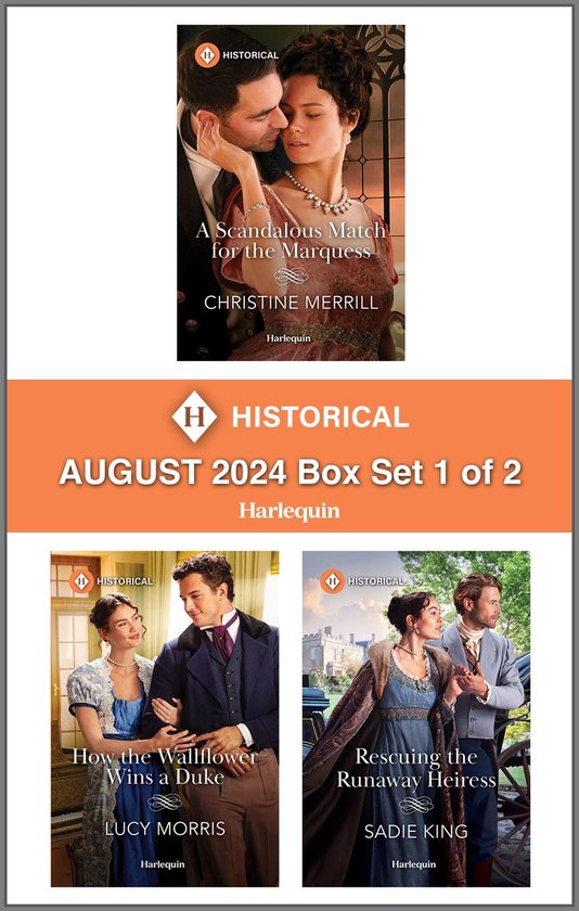 Harlequin Historical August 2024 - Box Set 1 of 2 - cover
