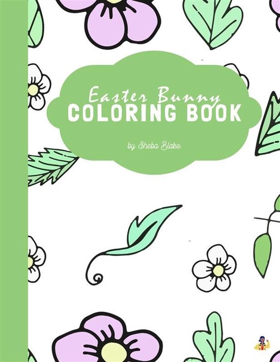 Easter Bunny Coloring Book for Kids Ages 3+ (Printable Versi ... - cover
