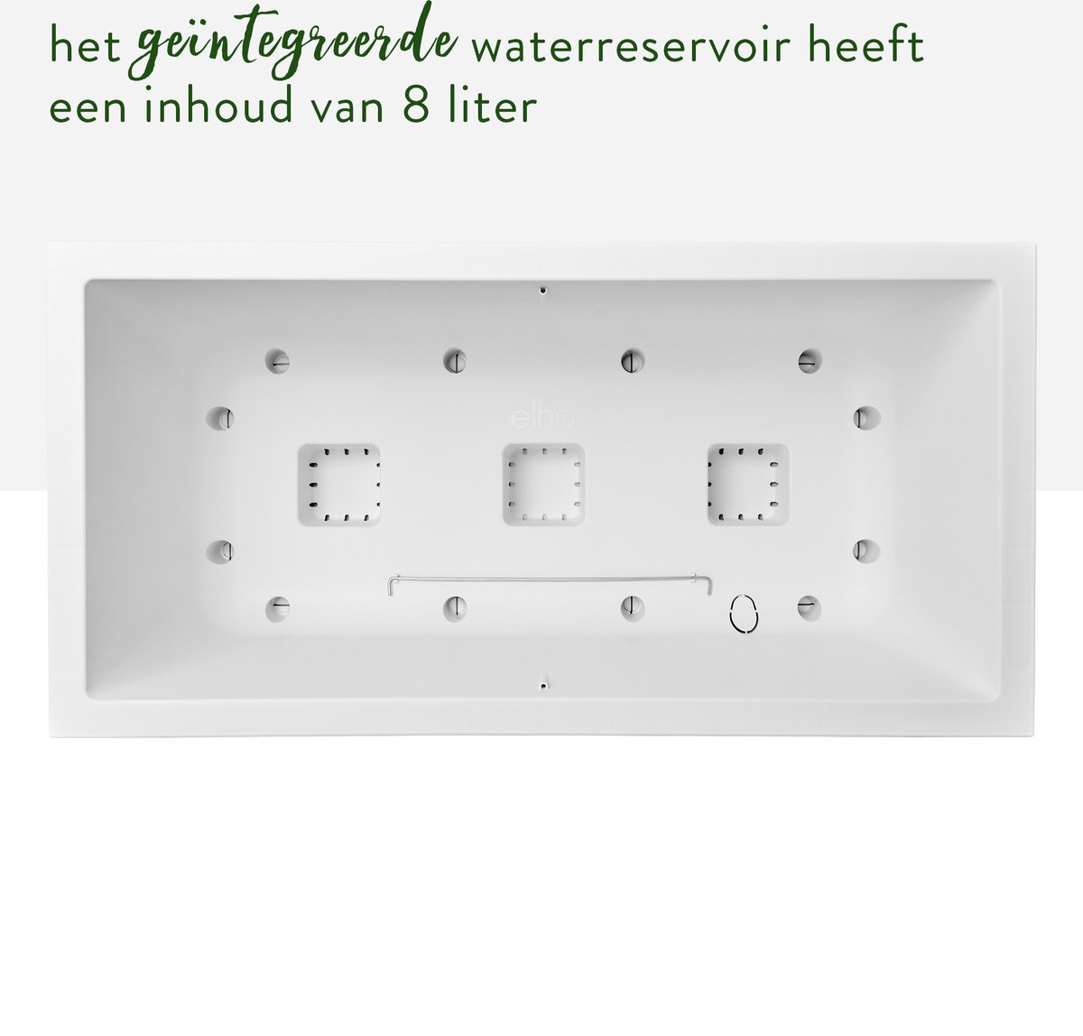 Elho Vivo Next Long 60 - Indoor & Outdoor Rectangular Planter