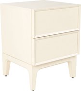 Zuiver June Nachtkastje/ Bijzettafel Hout Beige
