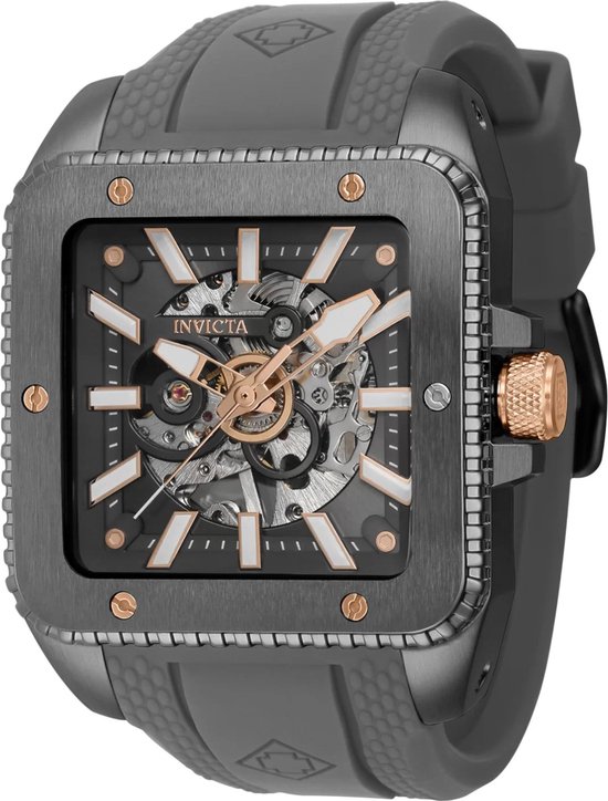 Invicta Cuadro 44005 Mechanisch Herenhorloge - 45mm