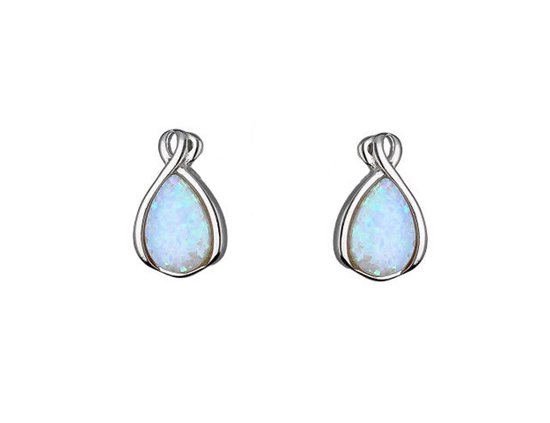 Opaal Oorbellen - Zilver Oorbellen met Opaal - Amona Jewelry
