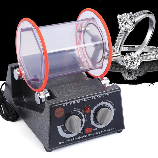 RFWR® Mini Roterende Sieraden Polijstmachine voor Efficiënte Afwerking