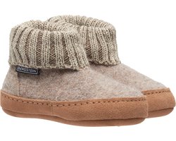 foto van Bergstein Cozy Lux Sloffen Unisex - Beige - Maat 40