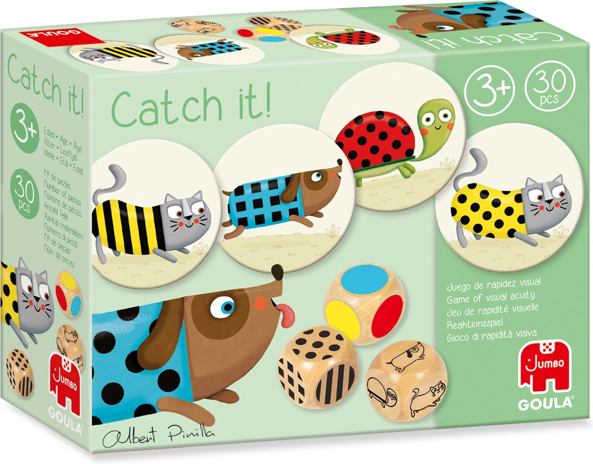 Jumbo - Goula - Catch it! - Educatief Dobbelspel - Vanaf 3 jaar