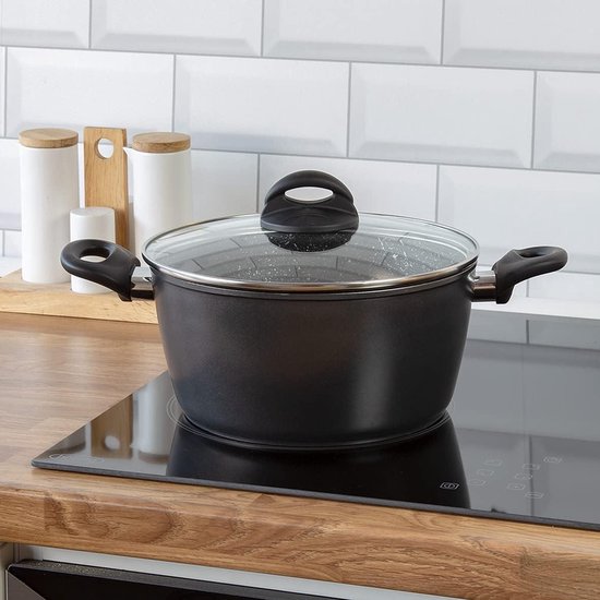 Spring Brigade Premium braadpan met rvs deksel ø 22 cm rvs | Oldenhof