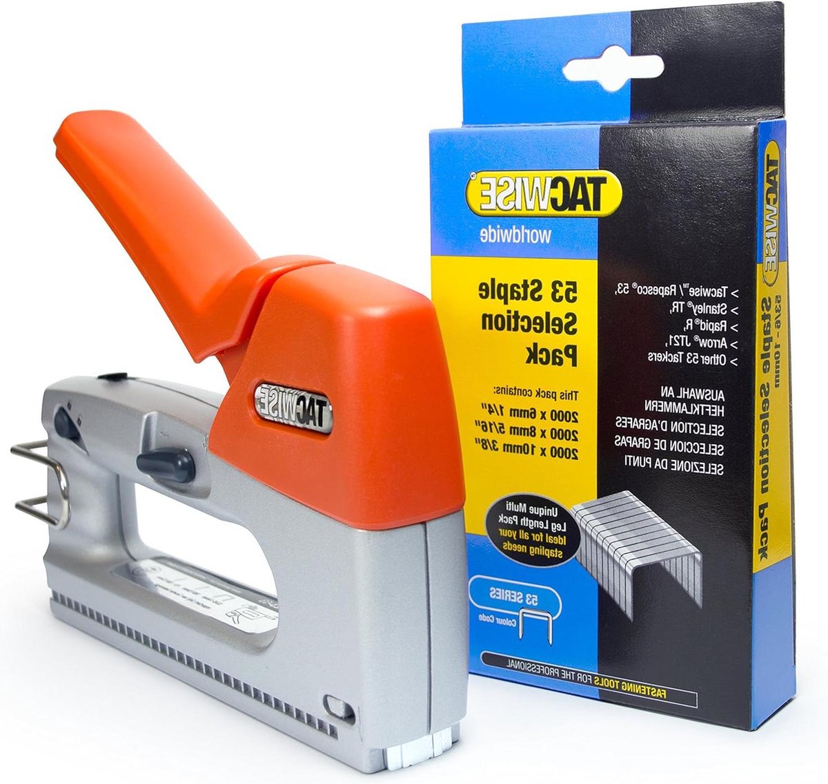 Professionele tackerset Z3-53 handtacker met nietjes Topkwaliteit voor precisiewerk