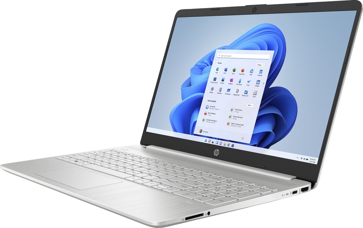 HP 15s-eq2295nd AMD Ryzen™ 5 5500U Laptop 39,6 cm (15.6") Full HD 16 GB DDR4-SDRAM 512 GB SSD Wi-Fi 6 (802.11ax) Windows 11 Home Zilver thumbnail 6