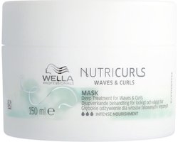 Wella Professionals Nutricurls Masker - Deep Treatment - Krullend & Golvend Haar - 150 ml