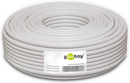 Goobay 67741, 10 m, Blanc