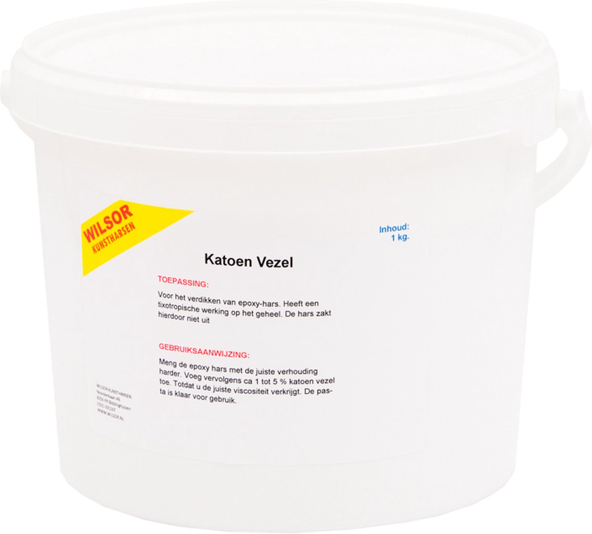 Katoenvezel 1.0 kg