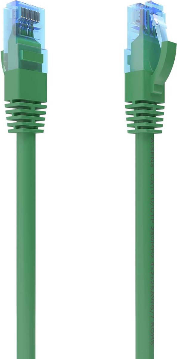 AISENS A135-0814 netwerkkabel Groen 5 m Cat6 U/UTP (UTP)