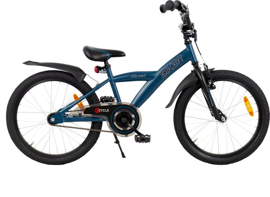 2Cycle Biker Kinderfiets - 20 inch - Blauw