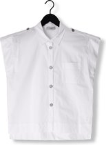 Twinset Milano Woven Shirt Dames - Jurken - Wit - Maat 36
