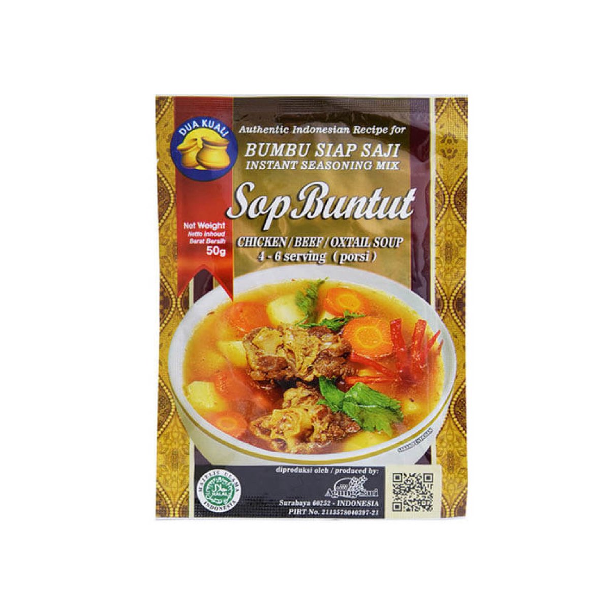 Goedkoopste Dua Kuali | Sop Buntut | 12x50gr