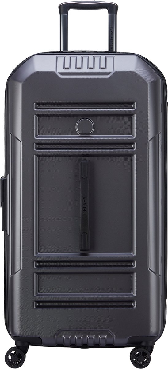 DELSEY PARIS Rempart Expandable 4 Double Rolls Trolley 80 Anthracite Donkergrijs 79cm