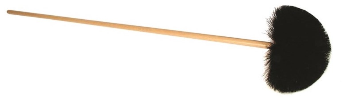 Ragebol haar houten steel 80 cm