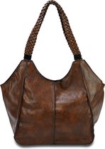 Myhozee Handtas voor dames, canvas schoudertas, strandtas, crossovertas voor meisjes en vrouwen, blauw, Large, Hobo