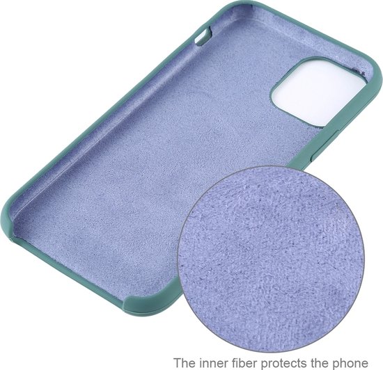 Mobigear Hoesje geschikt voor Apple iPhone 15 Pro Max Siliconen Telefoonhoesje | Mobigear Rubber Touch Backcover | iPhone 15 Pro Max Case | Back Cover - Paars