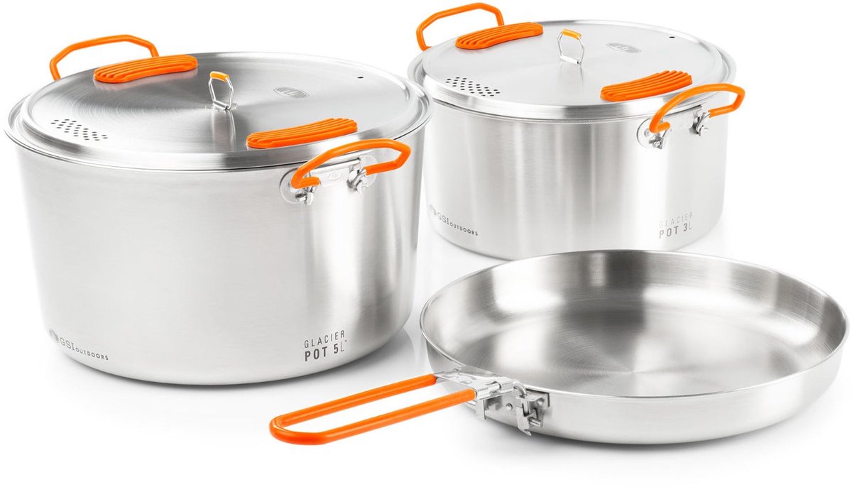 Glacier Base Camper Set Pan