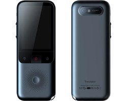 Vertaalcomputer - Vertaal Apparaat - Zwart - Slimme Vertaler - Draagbare Vertaler - Lange BatterijduurTranslator T11 - Vertaler apparaat - Draagbare Audio Translator - AI Voice Assistent - Google vertaler engine