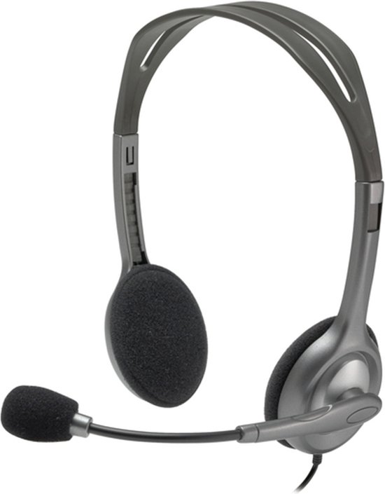 Logitech H111 - Stereo Headset - Noise Cancelling Microfoon - Zwart
