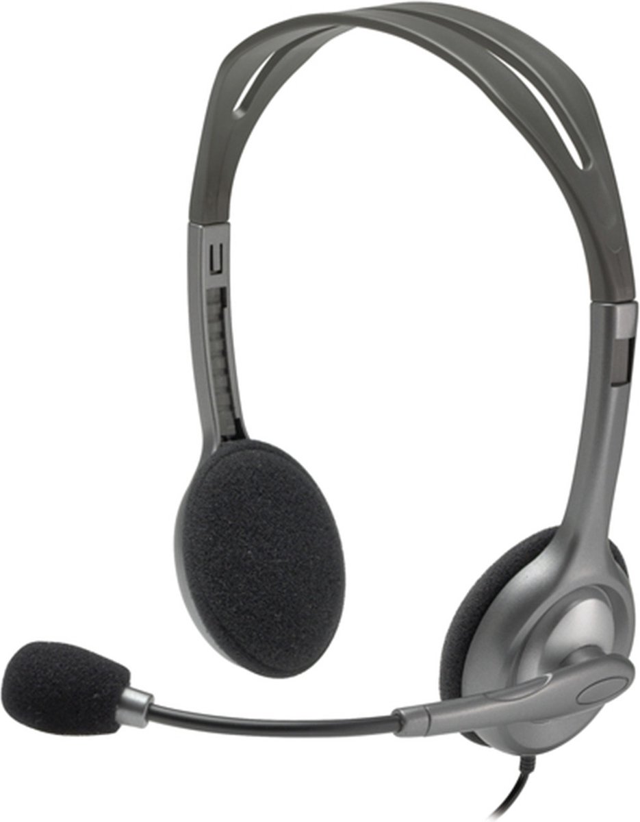 Logitech H111 - Stereo Headset - 3.5MM AUX - PC & Mac
