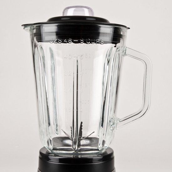 Girmi FR9100 blender Blender voor op aanrecht 700 W Zwart, Roestvrijstaal, Transparant van Girmi — afbeelding 5