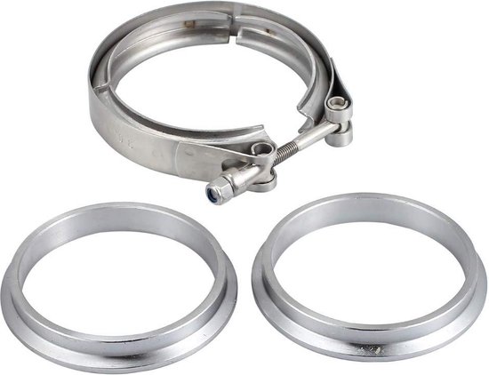 Boltza® V-Band-klem Flenzen, complete roestvrijstalen turbo-slang (60 mm Boltza® V-Band-klem Flenzen, complete roestvrijstalen turbo-slang (60 mm