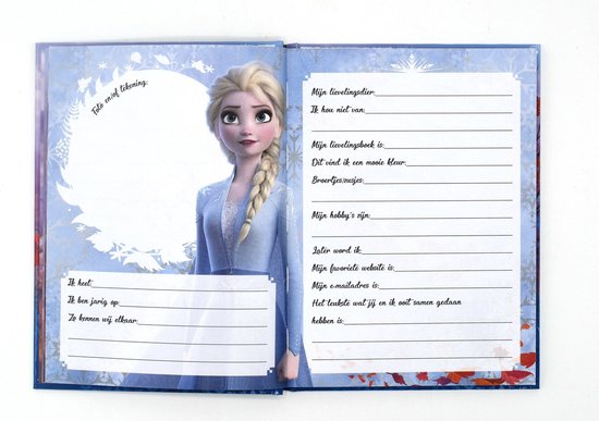 Livre d'amis - La Reine des Frozen II