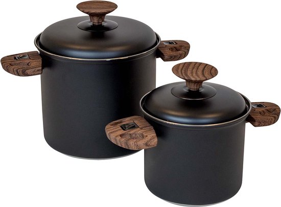 Bo-Camp - Industrial - Pannenset - Hading - Compact 2 - RVS van Bo-Camp — afbeelding 3