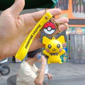 Pokemon Pikachu Knuffel Sleutelhanger-Sleutelhangers voor kinderen-Pokémon Plush Key Chain