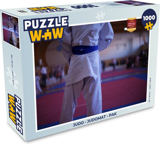 Puzzel Judo Judomat - Pak Legpuzzel - Puzzel 1000 volwassenen | bol.com