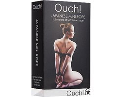 Japans minitouw 1,5 meter - Zwart