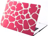 MacBook Air 11 inch cover - Dot pattern Roze