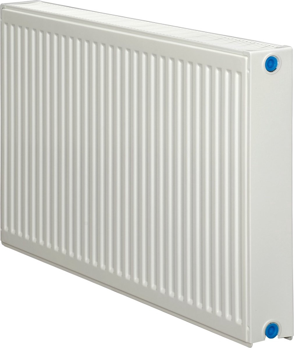 Bally Horizontale Ventielradiator Met 6 Aansluitingen H500xT22xB1800mm 2689 Watt Wit