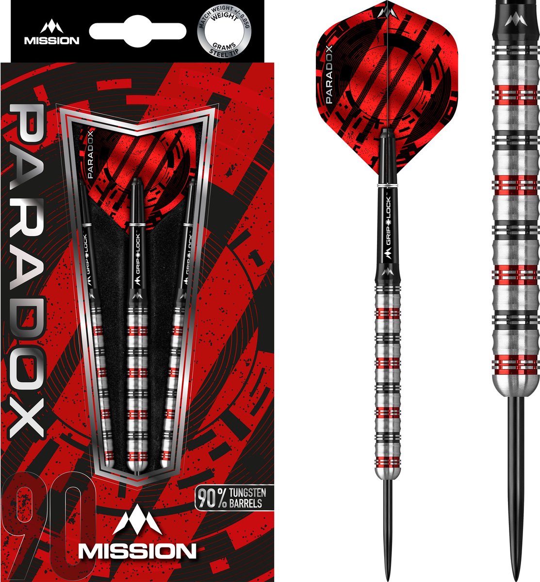 Mission Paradox M1 90% - Dartpijlen - 21 Gram