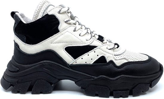 Bronx Tayke Over Sneakers Zwart Dames maat 38 | bol.com