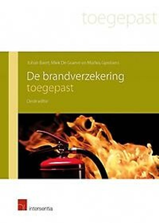 De brandverzekering toegepast - cover